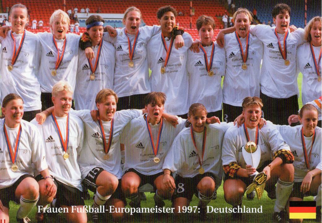🖤❤️💛DEUTSCHLAND🖤❤️💛FRAUEN - EUROPAMEISTER 1997